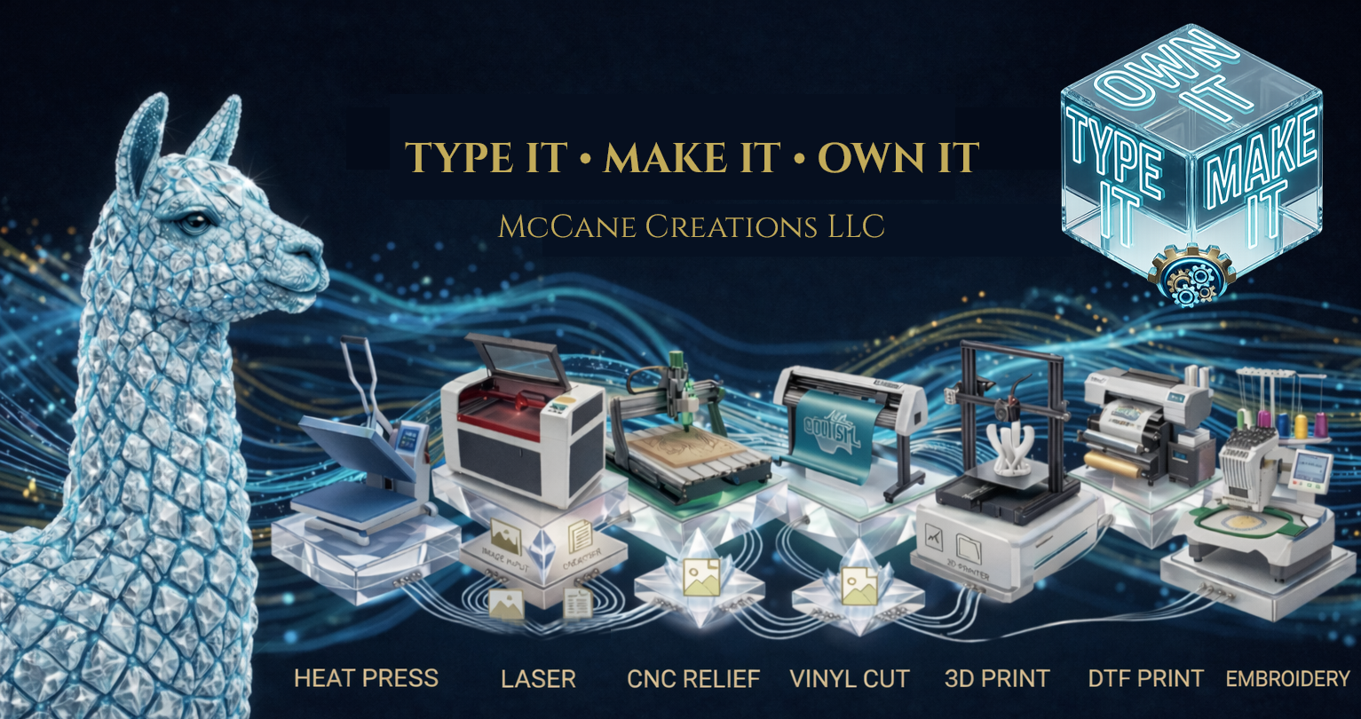 Type It Make It Own It banner