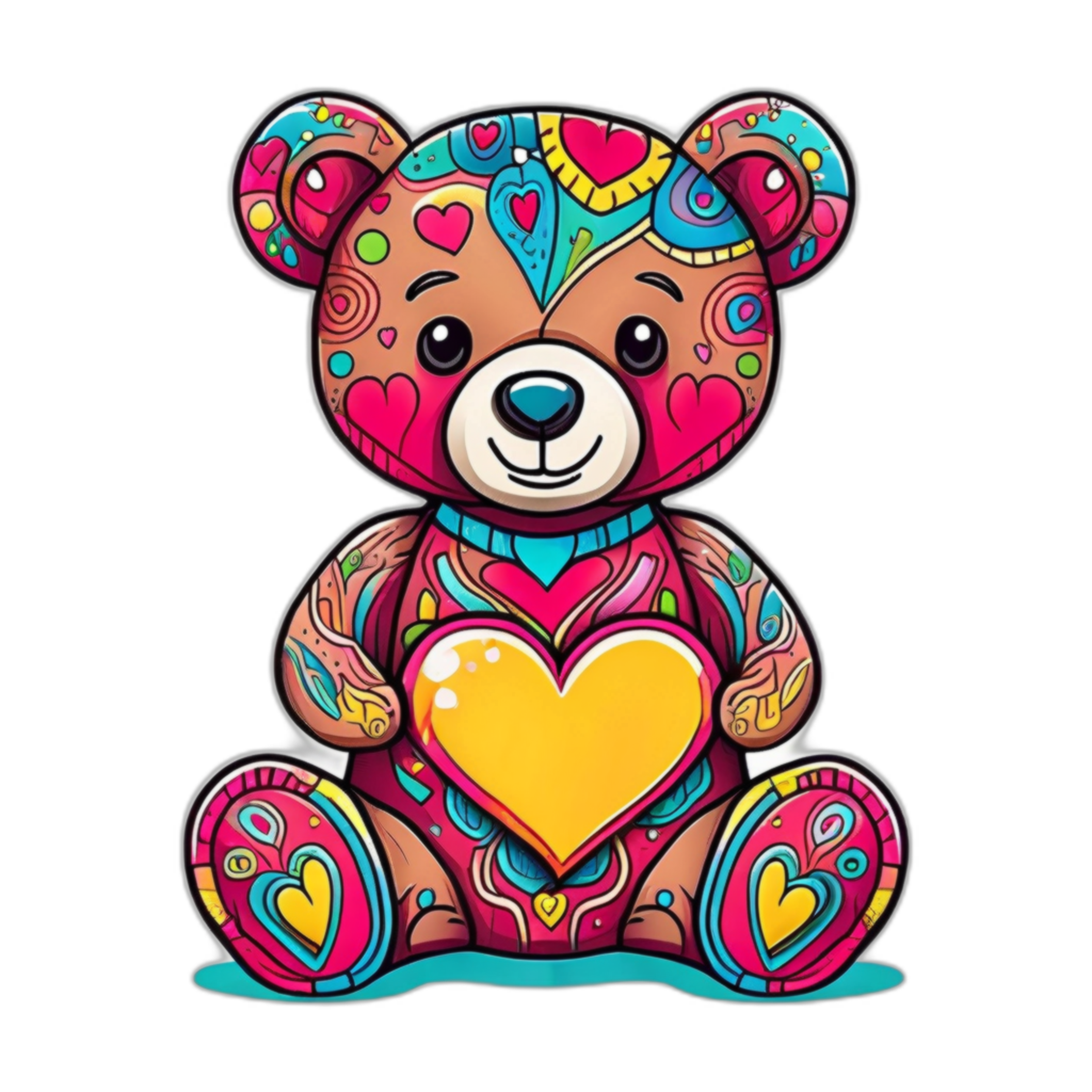 Bear — DTF Print sample