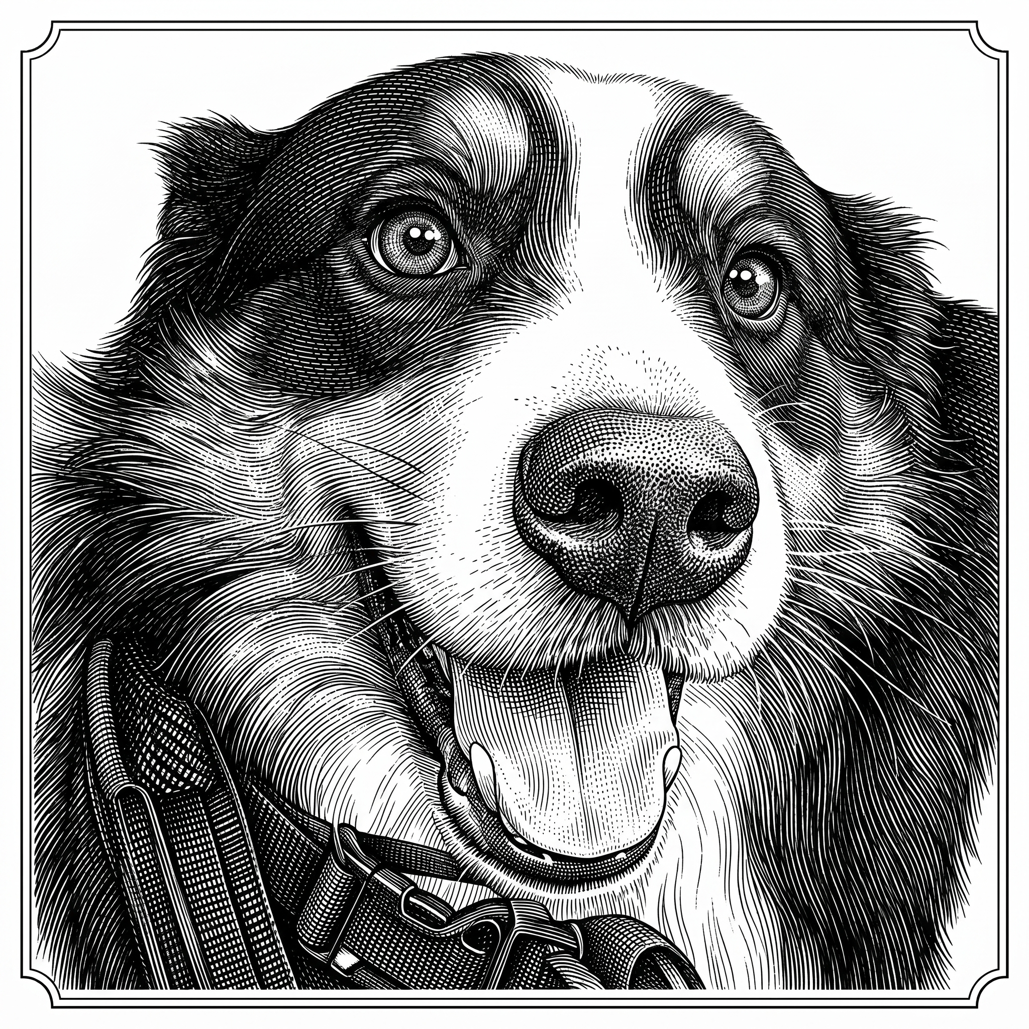 Vintage Engraving example